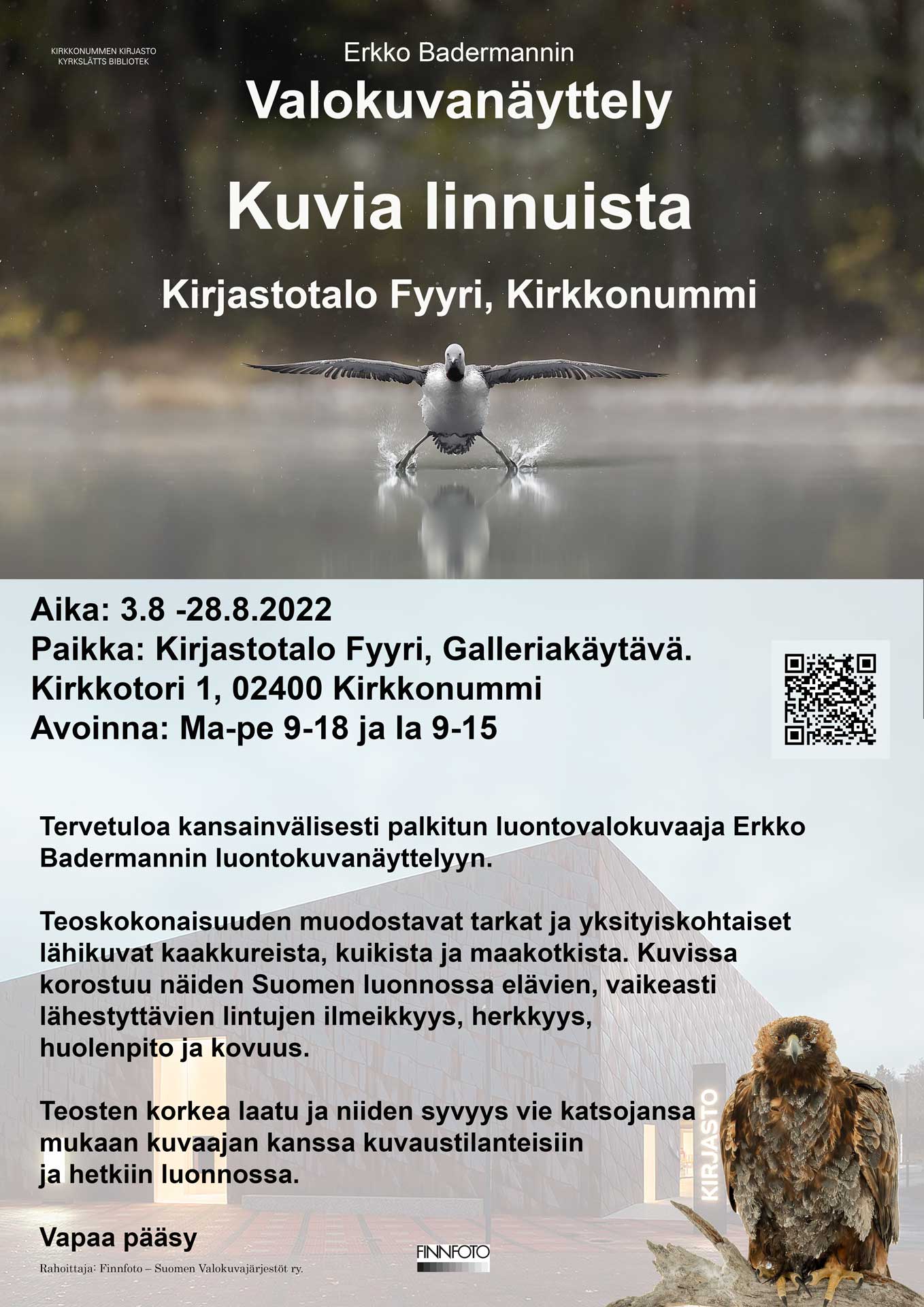 Kirjastotalo Fyyri – juliste